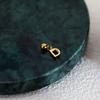 DIY Sliding Chain Alphabet Number Pendant Necklace Personalized Jewelry