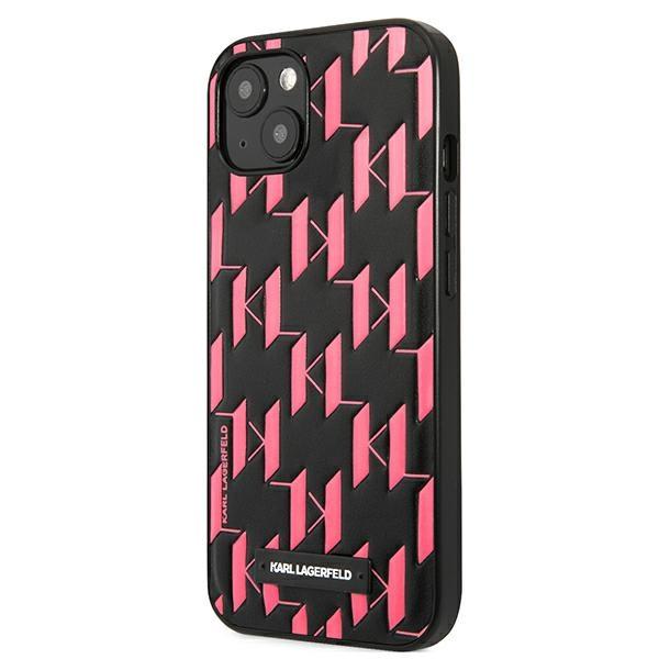 Karl Lagerfeld Klhcp13Mmnmp1P Iphone 13/ 14 / 15 6,1 Hardcase Różowy/Pink Monogram Plaque