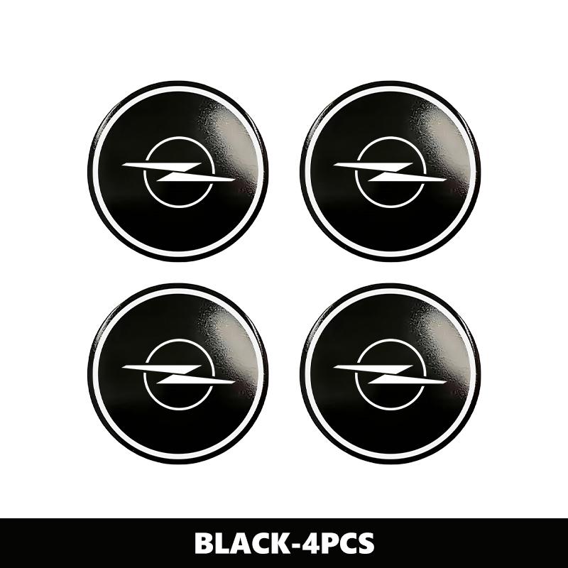 4Pcs Car Styling Wheel Center Caps Badge Tire Hub Sticker Decor For Opel Insignia Astra G J F K Vectra C H Corsa C B D Omega