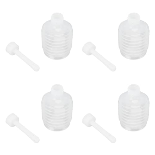 10 Easy-to-Use Portable 200ml Enema Bulbs (White)