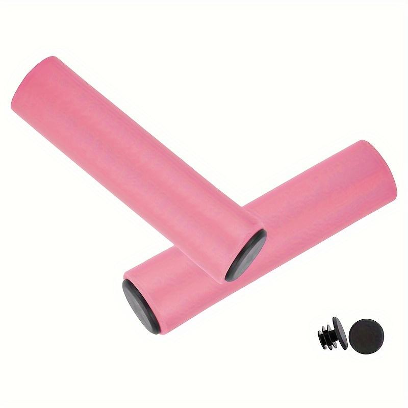 1 Pair Soft Silicone Bicycle Handlebar Grip - Comfortable, Non-Slip, Thickened Design for Mountain & Road Bikes