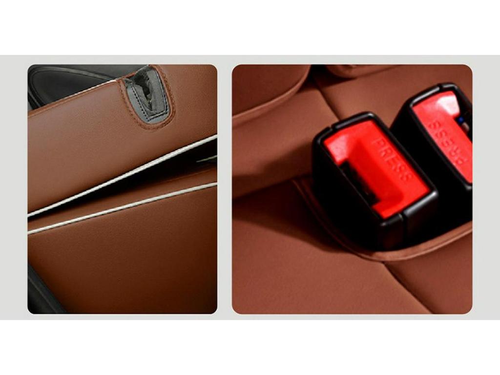 Wuling Bingo All-Season Leather Car Seat Cover - Universal Fit, Full Surround Design