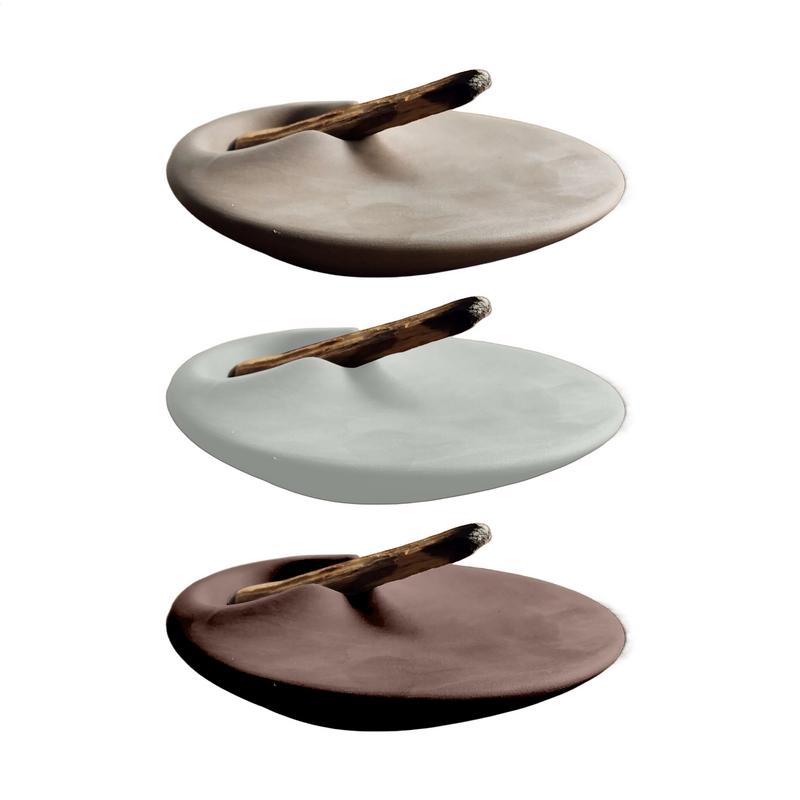 Palo Santo Holder Practical Ceramic Sage Holder And Incense Burner Handcrafted Sage Smudge Bowl And Scent Stand For Home Decor