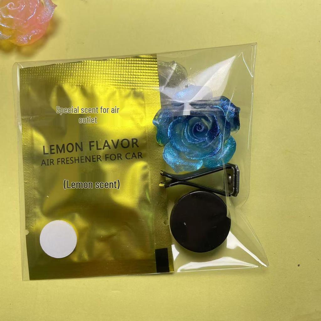 Luxury Rose Car Air Freshener and Vent Ornament