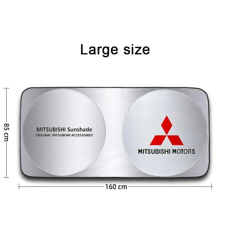 

Автомобильный солнцезащитный чехол на лобовое стекло для Mitsubishi Lancer Ex Mirage V33 G4 OTOASX L300 Grandis Delica Pajero Galant L200