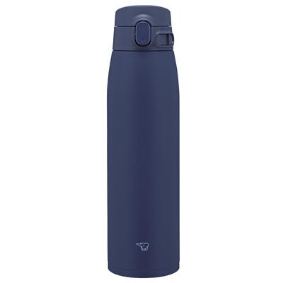 Zojirushi Mahobin Edelstahlbecher, Wasserflasche, großes Fassungsvermögen, 950 ml, One-Touch-Typ, nahtlos, nur 3 Wartungspunkte, Marineblau, SM-VB95-AM