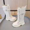 Child Girls  Boot  Korean Edition British Style Girl Tall Boot  Child Girl  Shoe Princess Cute Boots