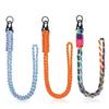 Metal Clip Paracord Neck Lanyard Parachute Rope Umbrella Rope Keychain  Outdoor Survival