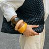 Ingemark 3 Stile Übertriebene Harz Klobige Armreifen für Frauen am Handgelenk 2025 Neue Mode Breite Dicke Armbänder Y2K Schmuck Geschenk