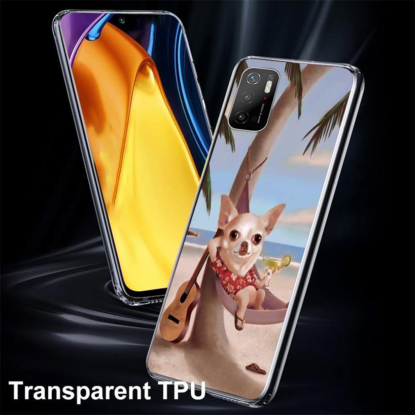 Chihuahua Puppy Teacup Dogs Case Phone Cover for Xiaomi Poco X3 Nfc X5 X6 X7 X4 Gt F7 Ultra F6 F5 Pro F4 F3 M5S M5 M4 M3 5G Tren