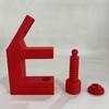 Plastic Zipper Pull Jig Handmade Reusable Zipper Making Tool Solid Color Easy To Assemble Auxiliary Sewing Zipper Jig