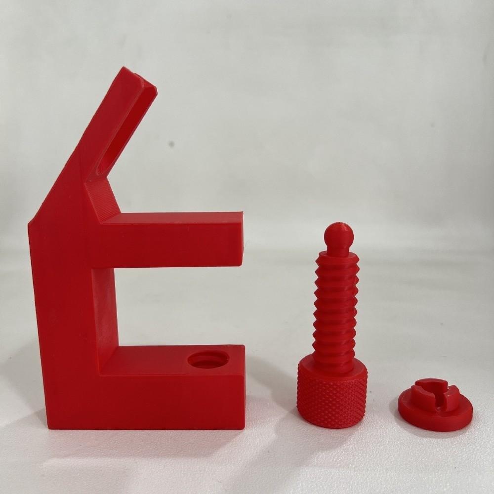 Plastic Zipper Pull Jig Handmade Reusable Zipper Making Tool Solid Color Easy To Assemble Auxiliary Sewing Zipper Jig