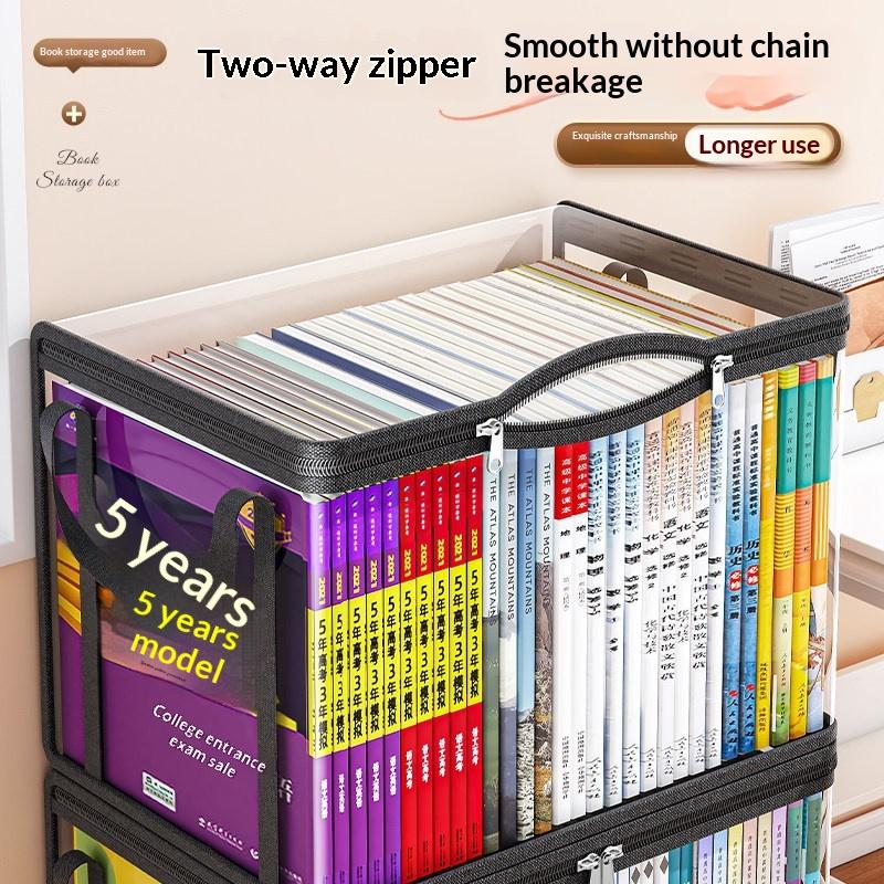 Large Clear PVC Storage Box with Flip Top Lid Window Multipurpose Transparent Organizer for Toys and Home Storage
