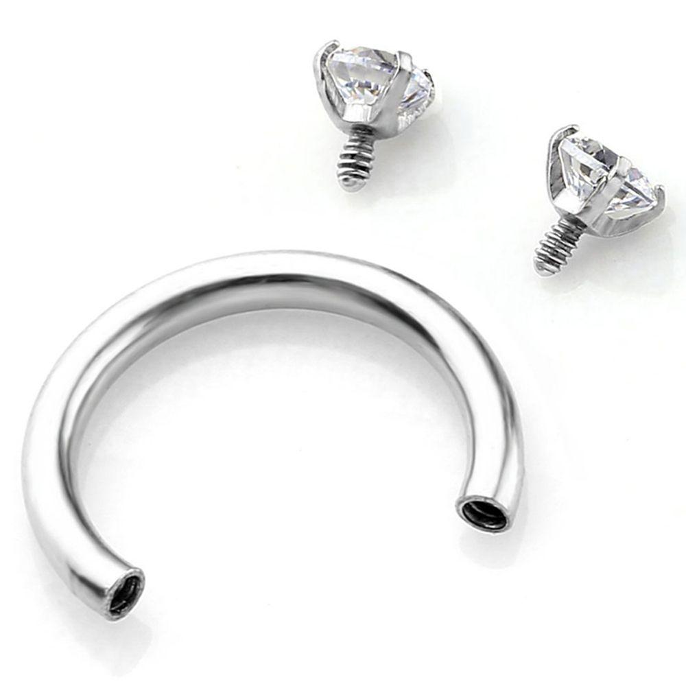 Popular Piercing Septo Nose Lip Ring Jewelry Helix Captive Hoop Eyebrow Ear Septum Cartilage