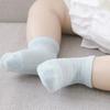 3Pairs/Set Soft Stitch Cute Floor Clothes Stockings Summer Baby Mesh Ankle Short White Sock for Toddler Boys Girls Kids Gifts