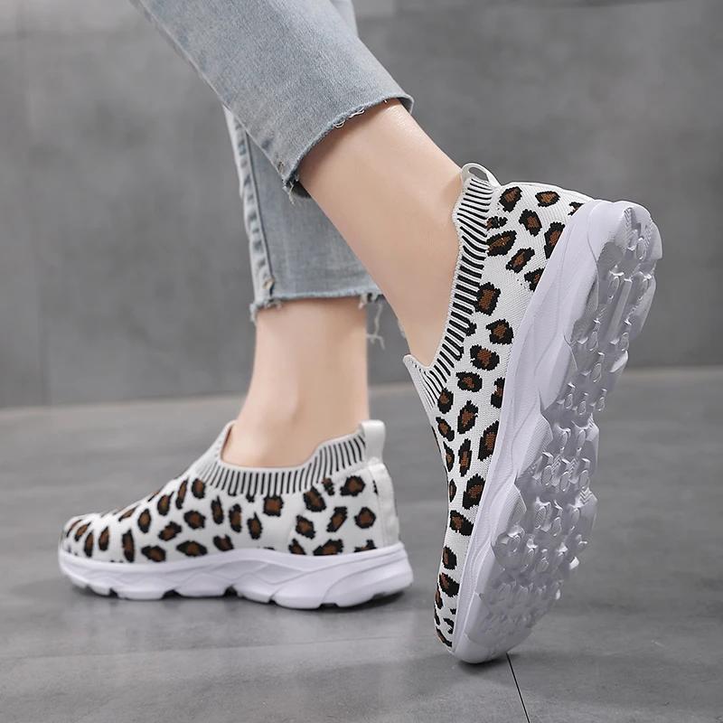 Модная женская обувь с леопардовым принтом для женщин — фото 7