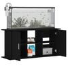 VidaXL Aquarium Stand Black 121x41x58 Cm Engineered Wood 833616