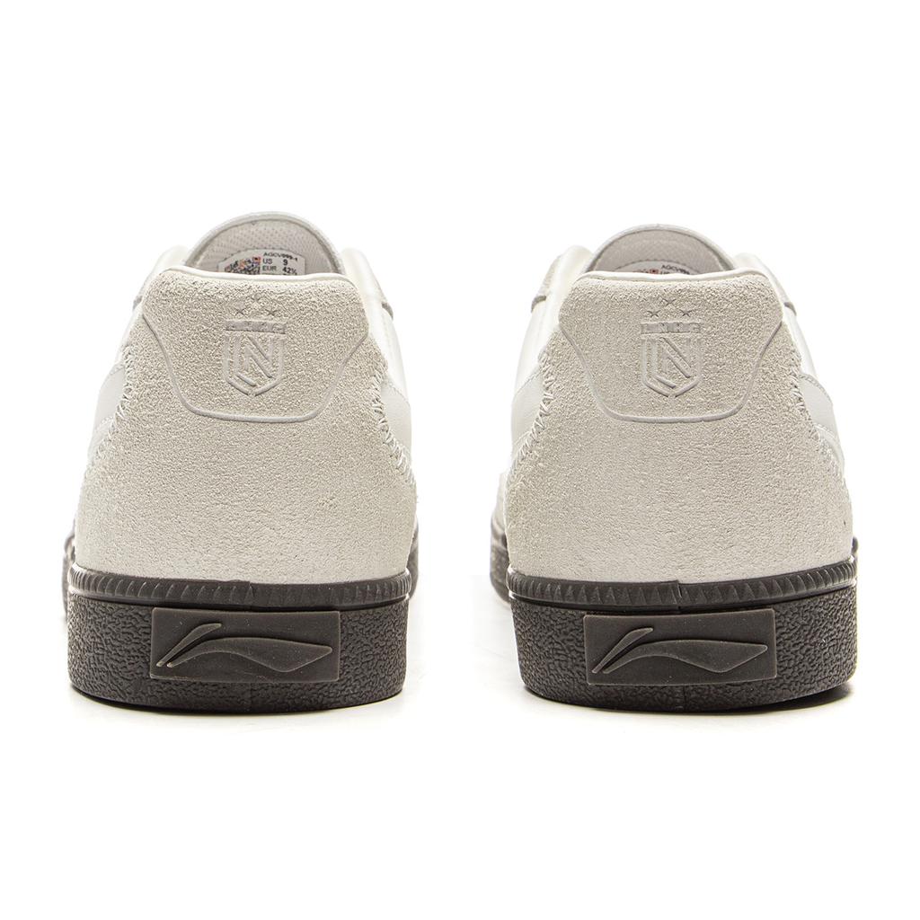 New LiNing Yunchuan Abrasion Resistant Balance Lightweight Low Top German Army Trainers Men's Mist White AGCV099-1