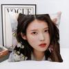 Federa Cuscino Kpop Girl IU Quadrato Camera da Letto Divano Cuscino Comfort per il Tempo Libero Decorazione Casa