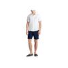 Polo Ralph Lauren Logo Embroidered Polo Straight Fit Short Sleeve Shirt Men Shirts White 710795452-008