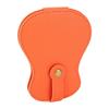 Guitar Shaped Guitar Pick Holder Stylish PU Leather Picks Storage Bag for Guitar Lovers 18 Slots