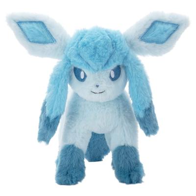 Takara Tomy Arts Pokémon Exhausted Plush Toy S Glaceon, Approximately 19cm Tall
