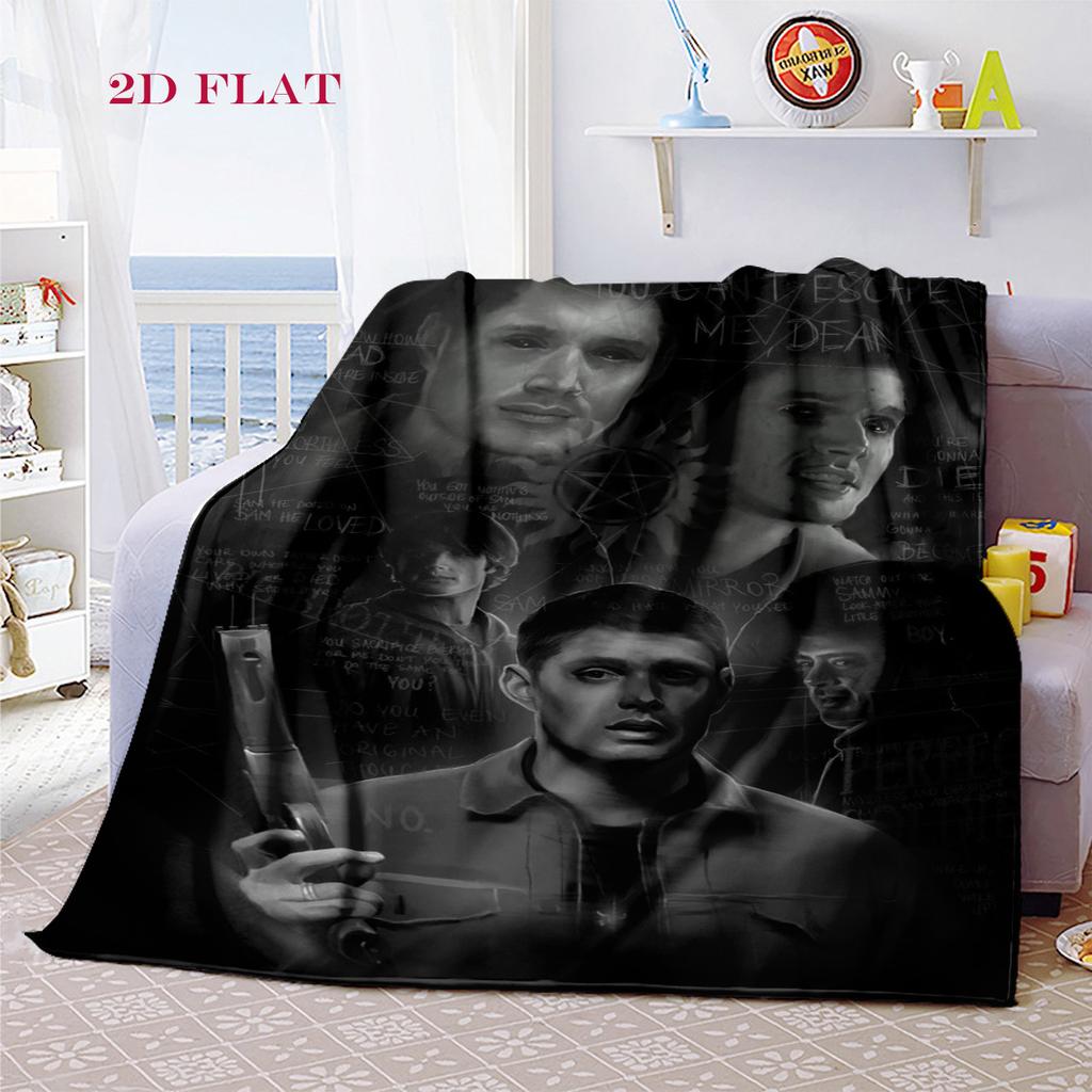 Supernatural Forces Unleashed Blanket Blanket Suitable for All Seasons Bedroom Air Conditioning Blanket Christmas Gifts