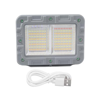 Tragbare LED Arbeitsleuchte Wiederaufladbarer Solar Fluter 10000 LM IP66 Wasserdicht Notfall Arbeitsleuchte