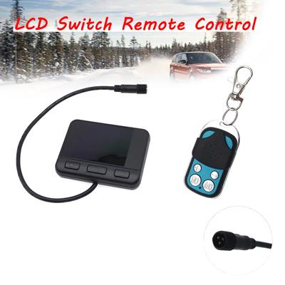 Univerzální 12V 24V auto náklaďák Vzduchové nezávislé topení Spínač LCD monitoru Dálkový ovladač pro příslušenství k naftovému topení