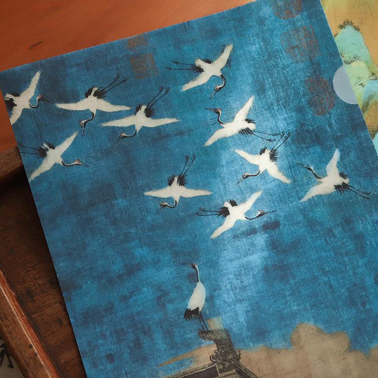 Lantingji Xu A4 Folder: Chinese Calligraphy & Painting Storage Album