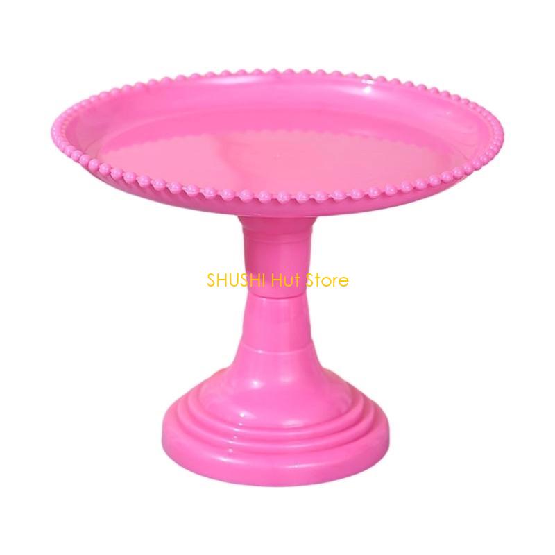 

Modern Elevated Display Tray for Sweet Treat Parties Elegant Dessert Holder D57B рожевий червоний колір