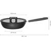 Frying Pan Fiskars Hard Face 24 Cm (1052230)
