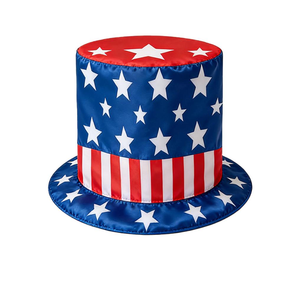American Independence Day Hat – Festive Decoration Prop / Top Hat