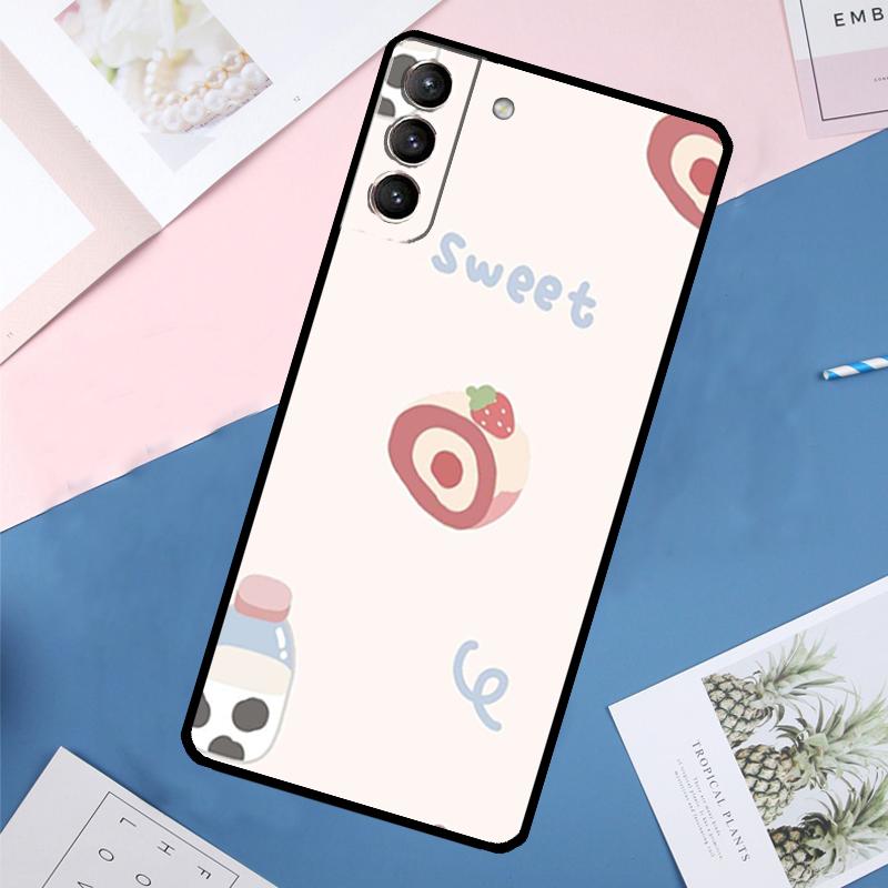 

Milk Cow Skin Print Luxury Case For Samsung Galaxy S25 Ultra S21 S22 S23 S24 Ultra S9 S10 Plus S20 FE S25 FE Back Cover Galaxy S20Ultra