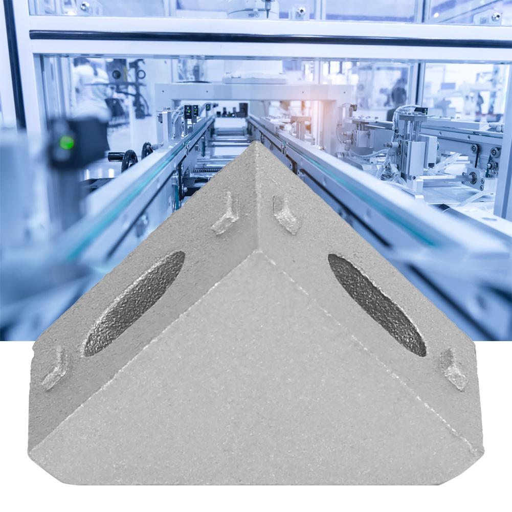 30Pcs Aluminum Corner Bracket 2 Holes Right Angle L Type for 2020 Aluminum Profile