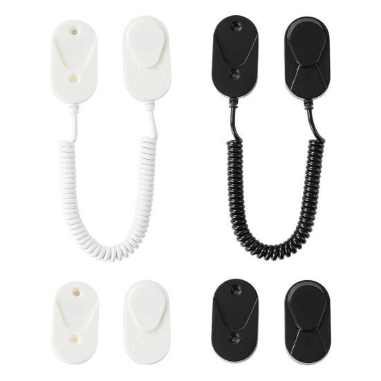 Magnetický držák na dálkové ovládání s pružnou šňůrou Snadná instalace Nástěnný Organizér na dálkové ovládání proti ztrátě