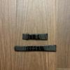 Used Credor Genuine Croco Leather Belt 18mm Black