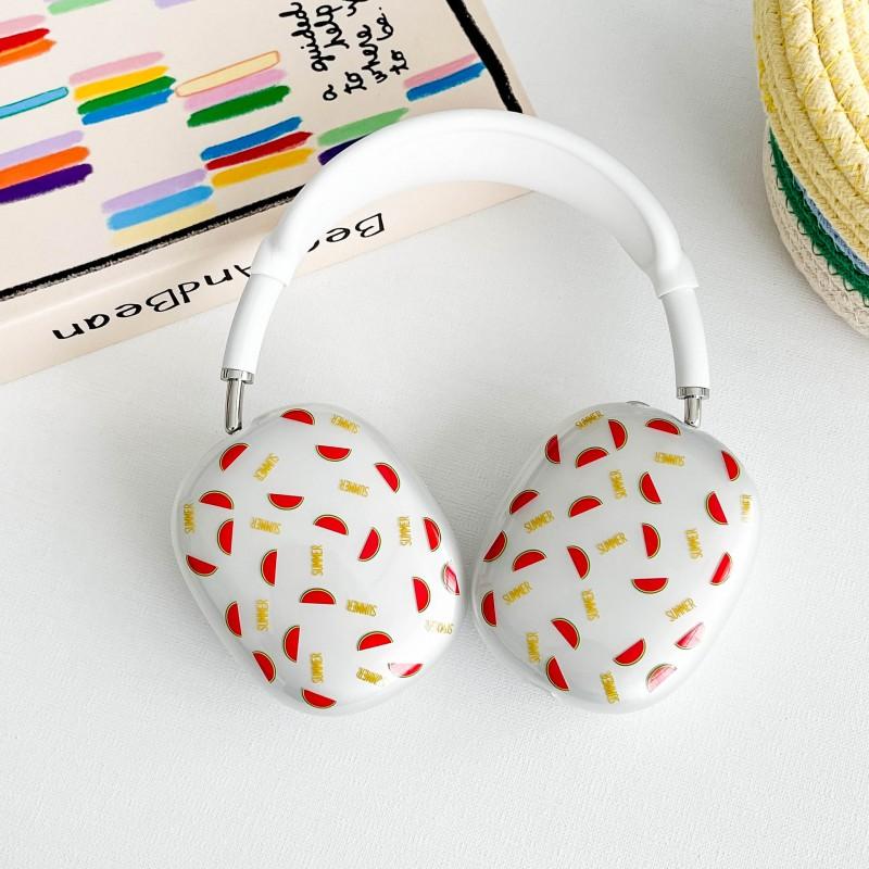 TPU Soft Case AirPods Max Headphones Full Coverage Protective Cover Semi-Transparent Slim Fit