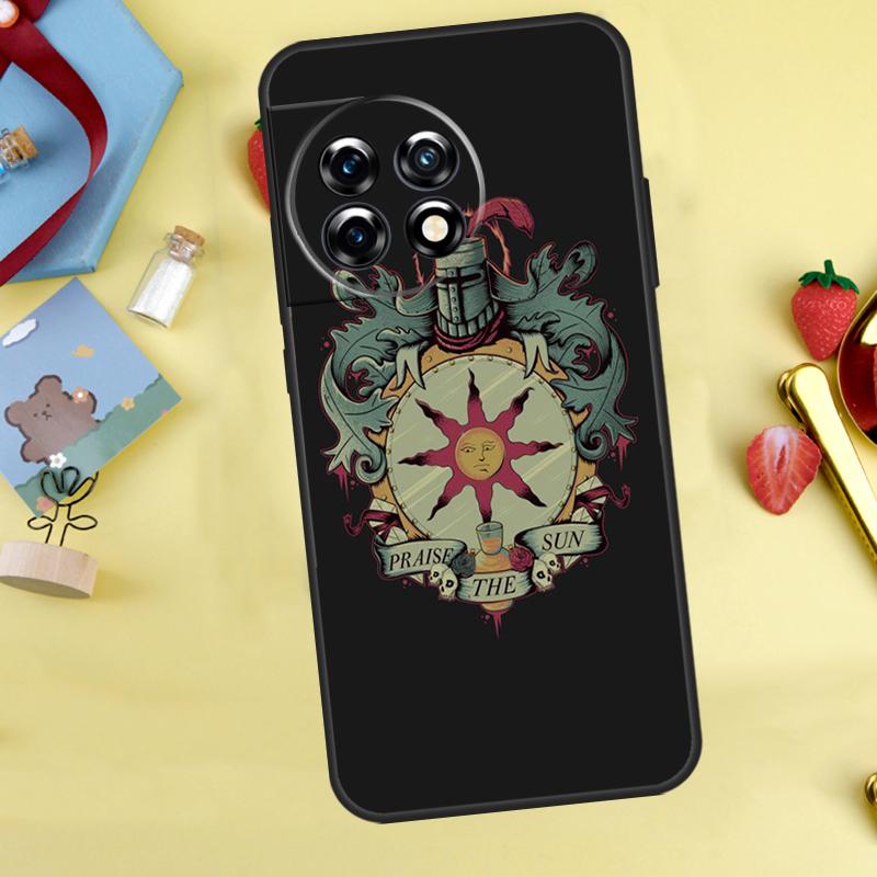 

Praise the Sun Dark Souls Case For OnePlus 15 13 13R 13T 12 12R 11 10 9 10R 10T 8T Nord 5 CE 4 2 3 Lite N20 N30 Cover OnePlus 8Pro