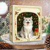 1116 Cat Countdown Calendar 11 Days Mini Cat Figurine Advent Festive Calendar Suitable for Pug Enthusiasts for Party Favors