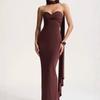 Summer Wrap Dress With Milk Silk Fabric For Casual And Party Wear
