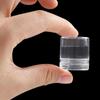 Small Size Nail Art Storage Box Transparent Subpackage Box Acrylic Box  Powder Storage
