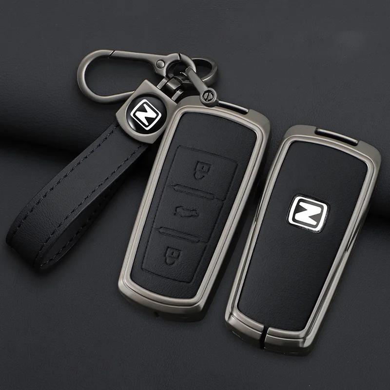Car Key Case Smart Keyless Protector Cover Shell Fob For Zotye T500 T600 T700 T800 Keychain Bag Holder Auto Interior Accessories