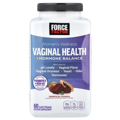 Women's Wellness, Vaginal Health + Hormone Balance, Tropical Punch, 60 Soft Chews