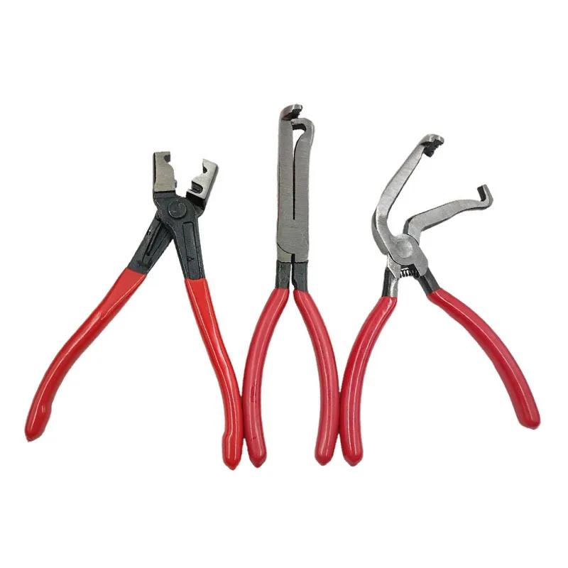 1/4pcs Professional Hose Clamp Pliers- Fuel Line Disconnection and Removal Tool Kit for Auto Repair