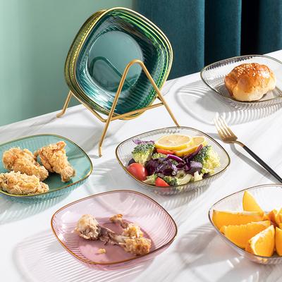 Spit Bone Plate Plate Household Light Luxury Nordic Fruit Snacks Plastic Bone Plate Snack Plate Dried Fruit Plate Small Plate