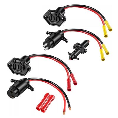 - 10AWG Zásuvka Konektor pro Trollingový Motor - Samčí Samicový Konektor