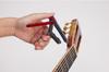 KIZAI S1 The Rolling a Sliding Guitar Capo with Key Change and Instantaneous Jstaff S1 1 Silent Capo, One-touch Movement. QYKJ-HDL-S1, Black, Piece,