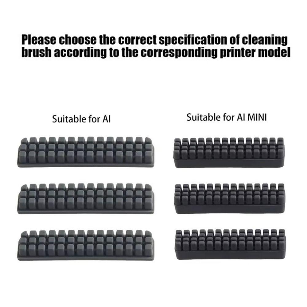 6Pcs Lab a1/A1 3D Printer Nozzle Brush Mini Wiper Printer Parts for Bambu Hotbed Mounted Scrubbers