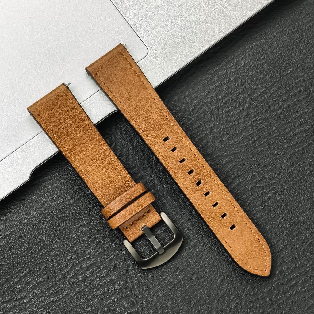 Quick Release Watch Band for Men Women 20mm 22mm Universal Leather Bracelets Watchband Leather Watch Strap Replacement Belt